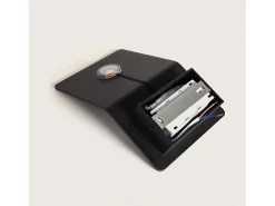 Aplique de Pared LED 6W de Aluminio Lerna Negro 2700K Blanco Cálido
