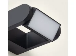 Aplique de Pared LED 6W de Aluminio Byum Negro Negro