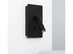 Aplique de Pared LED 6W de Aluminio Kaskazini Negro