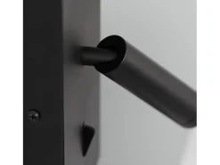 Aplique de Pared LED 6W de Aluminio Kaskazini Negro