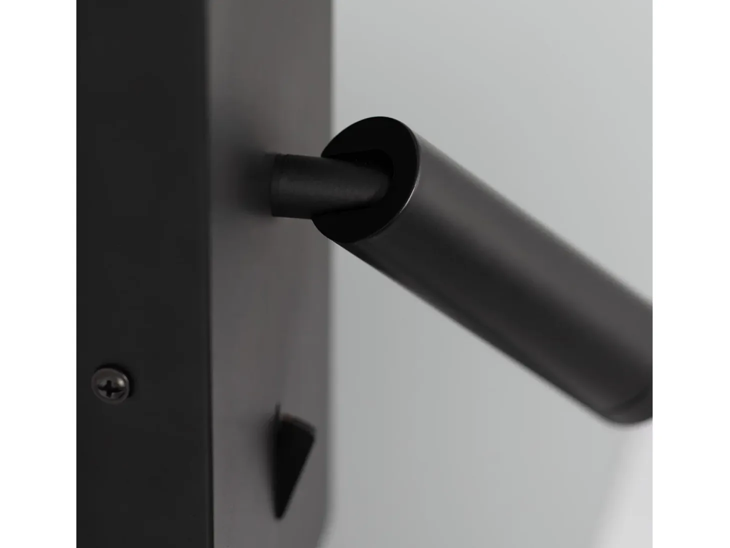Aplique de Pared LED 6W de Aluminio Kaskazini Negro