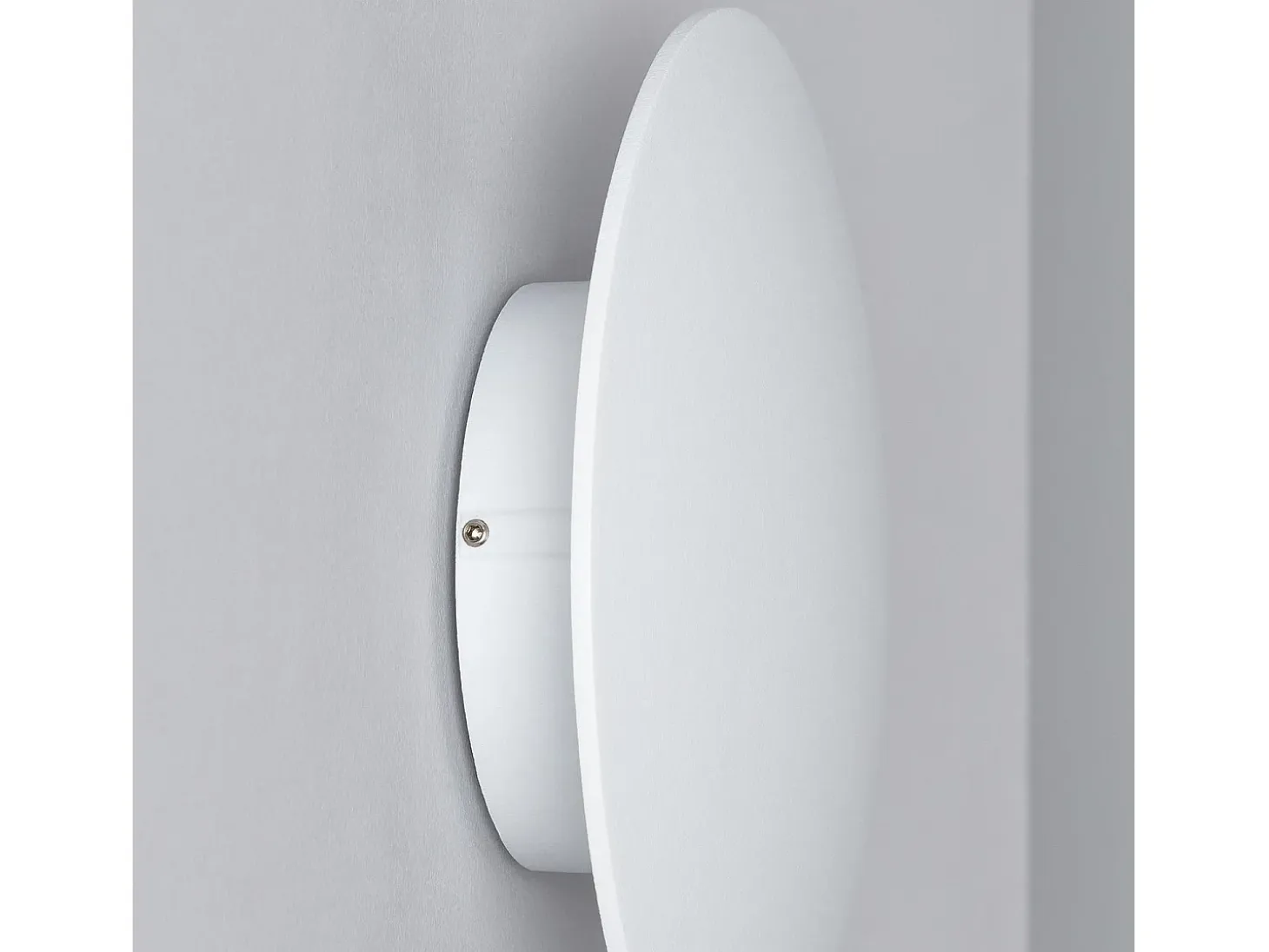 Aplique de Pared LED 6W de Aluminio Iris Blanco 3000K Blanco Cálido