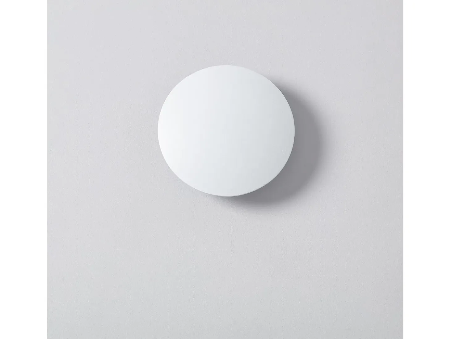 Aplique de Pared LED 6W de Aluminio Iris Blanco 3000K Blanco Cálido