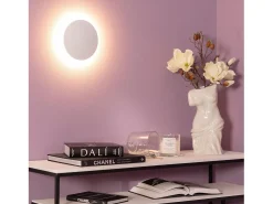 Aplique de Pared LED 6W de Aluminio Iris Blanco 3000K Blanco Cálido