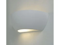 Aplique de Pared Yeso Bexley Blanco