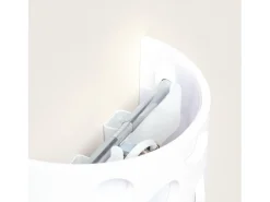 Aplique de Pared Yeso Hole Blanco