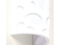 Aplique de Pared Yeso Hole Blanco