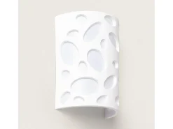 Aplique de Pared Yeso Hole Blanco