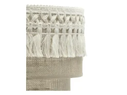 AKUNADECOR Aplique Para Pared^Aplique De Saco Decorado Con Pasamaneria Modelo Ekaterina Beige