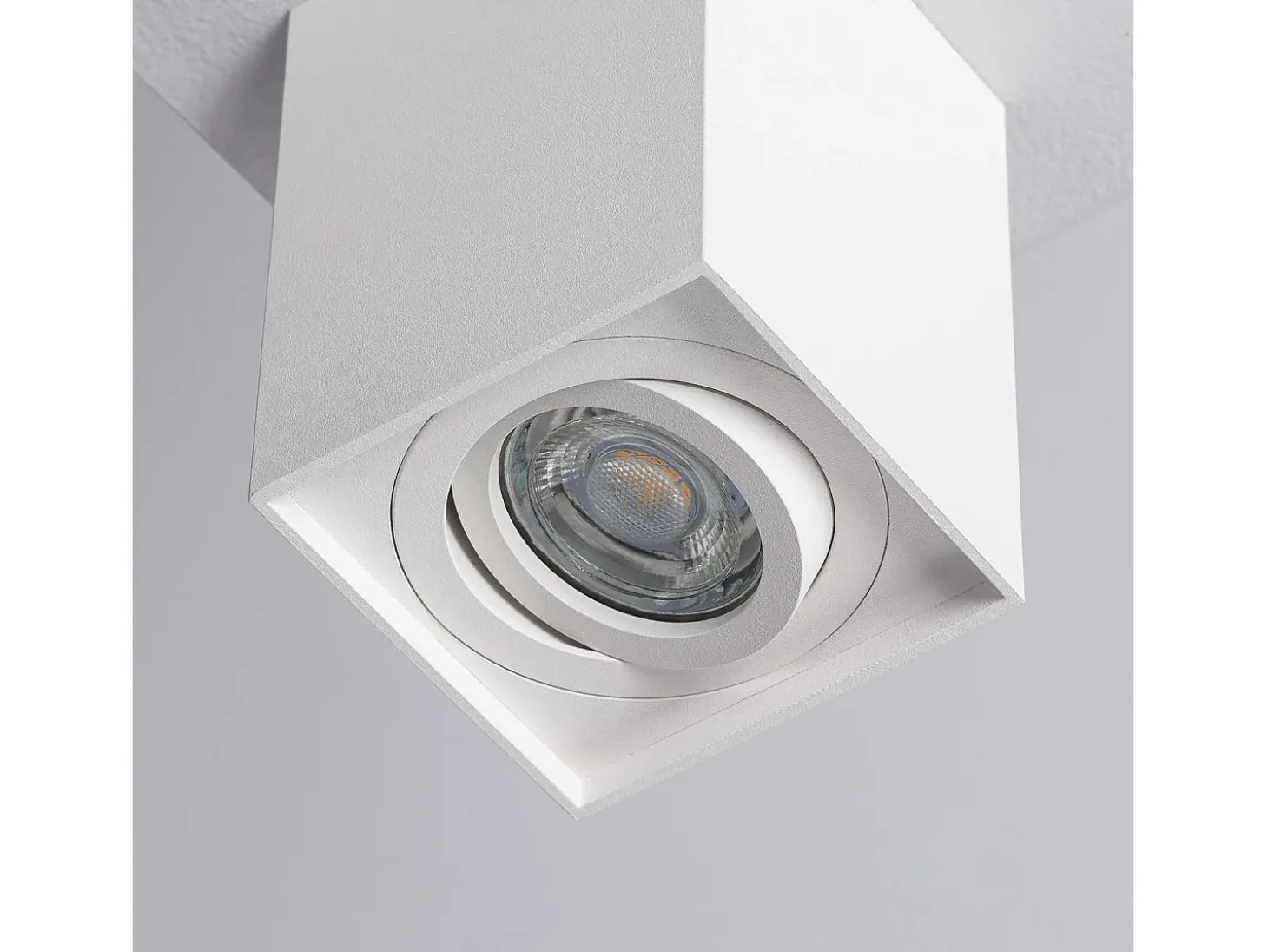 Aplique de Techo Aluminio Jaspe Blanco Blanco