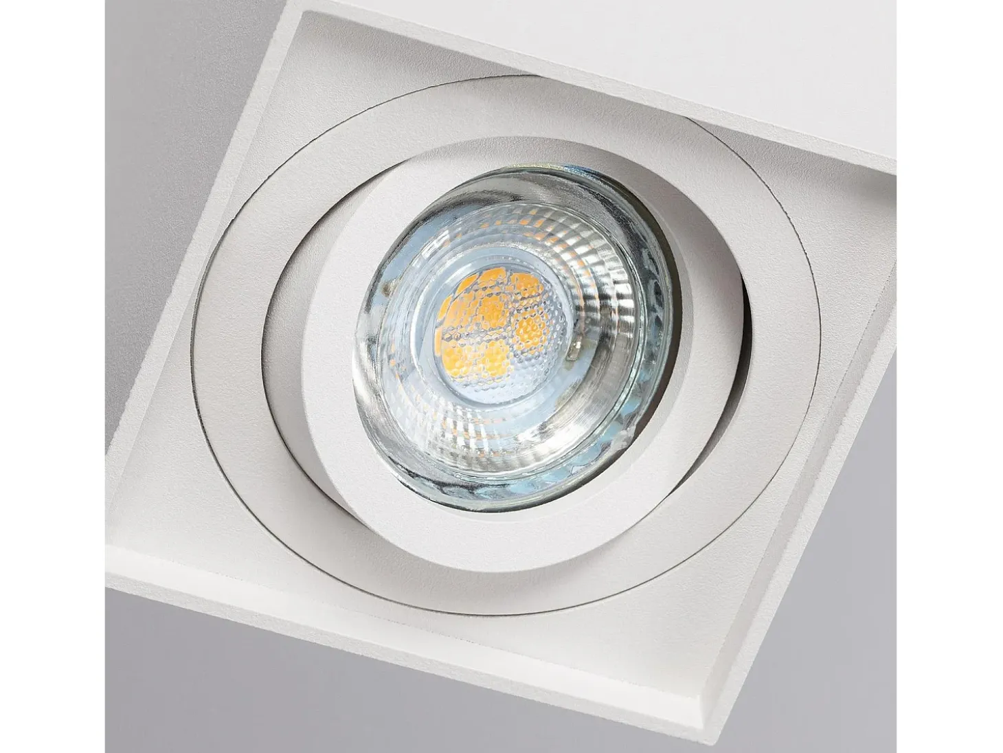 Aplique de Techo Aluminio Jaspe Blanco Blanco