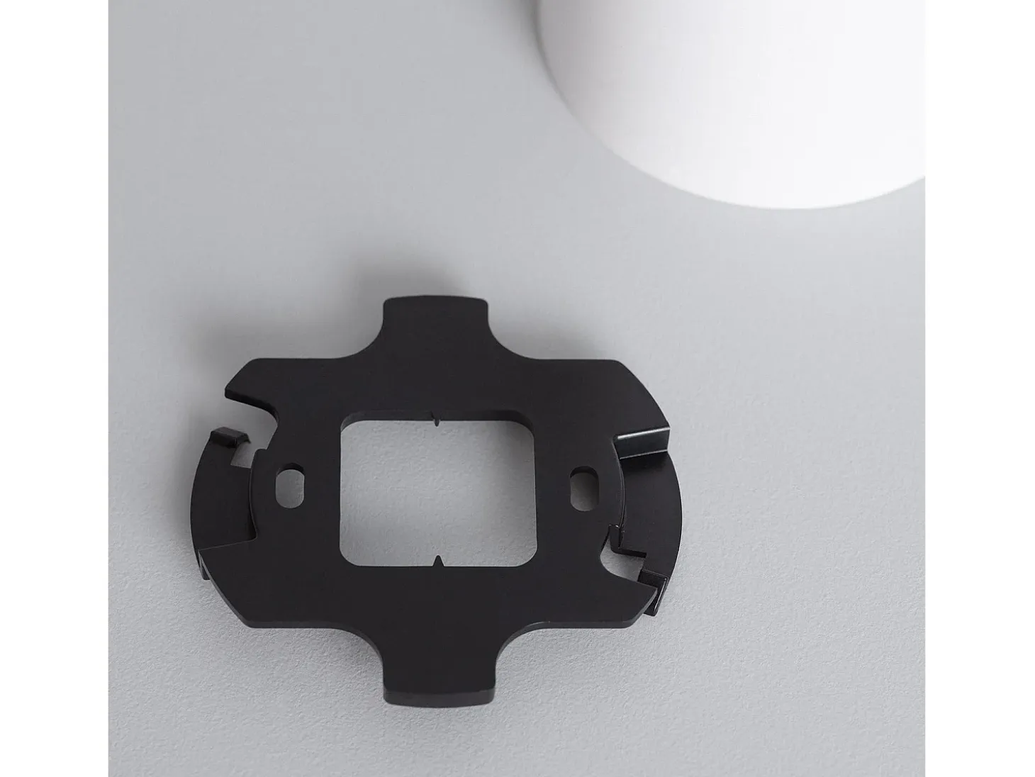 Aplique de Techo Blanco con Bombilla GU10 Space 6000K Blanco Frío