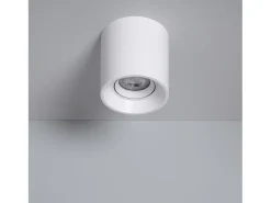 Aplique de Techo Blanco con Bombilla GU10 Space 6000K Blanco Frío