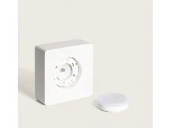 Aplique de Techo Yeso 1 Foco Quman Blanco