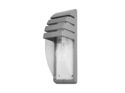 AKUNADECOR Iluminación Exterior^Aplique Exterior Elnath En Metal Ip44 Gris