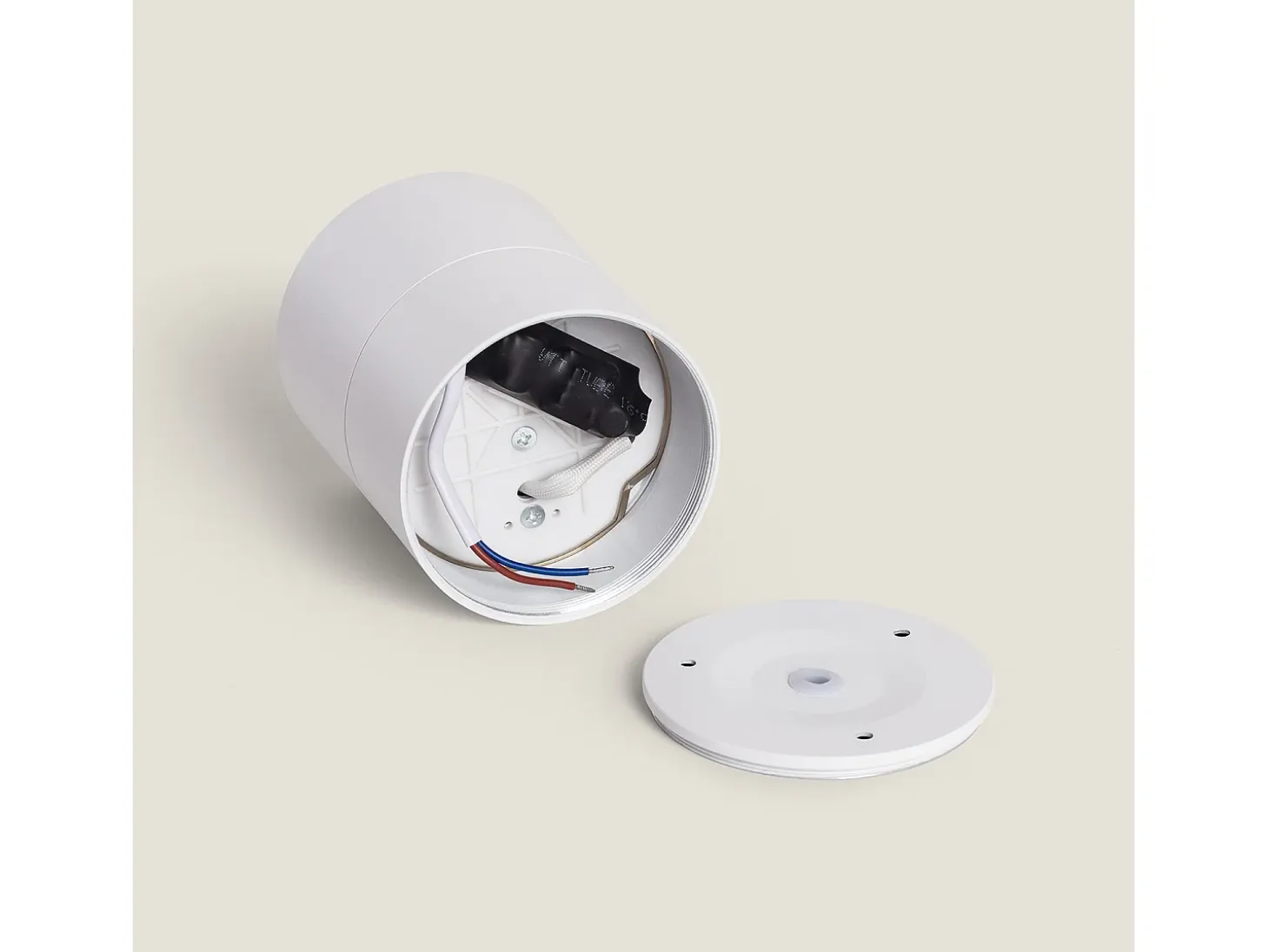 Aplique LED 15W de Aluminio Circular Blanco New Onuba 4000K Blanco Neutro