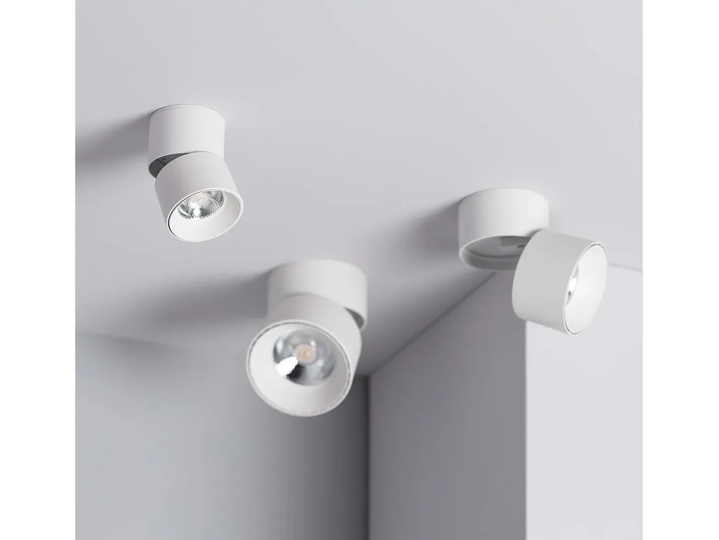 Aplique LED 15W de Aluminio Circular Blanco New Onuba 4000K Blanco Neutro