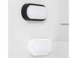 Aplique LED 25W Oval IP65 White 6500K Blanco Frío