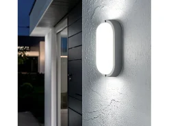 Aplique LED 25W Oval IP65 White 6500K Blanco Frío