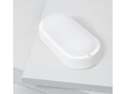Aplique LED 25W Oval IP65 White 3000K Blanco Cálido