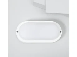 Aplique LED 25W Oval IP65 White 3000K Blanco Cálido