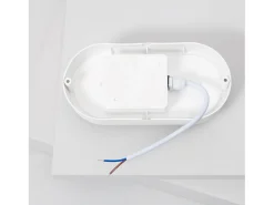 Aplique LED 25W Oval IP65 White 3000K Blanco Cálido