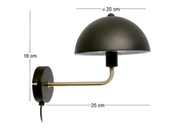 Aplique metálico Bonnet