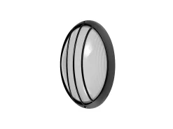 AKUNADECOR Iluminación Exterior^Aplique Ovalado Pequeño Aquila En Aluminio, Negro