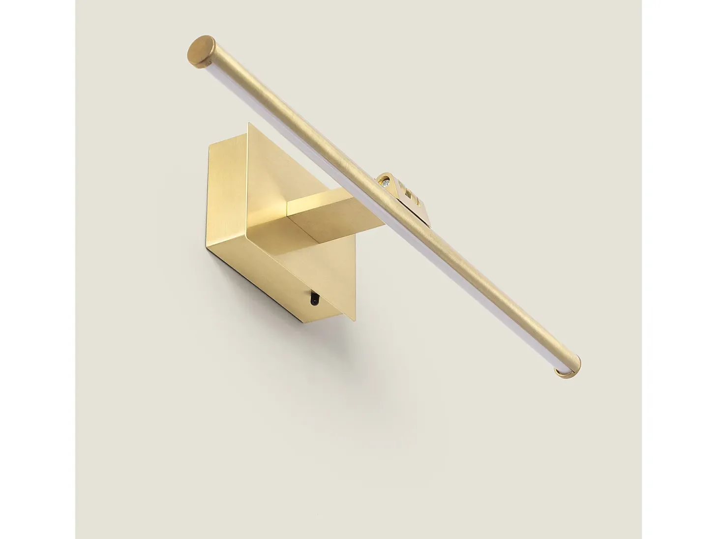 Aplique para Cuadros LED 1.8W Slimlight con Mando Dorado