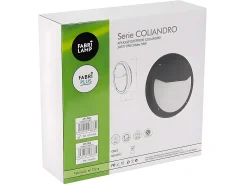 AKUNADECOR Iluminación Exterior^Aplique Para Exterior Modelo Coliandro Acabado Ip65 Gris
