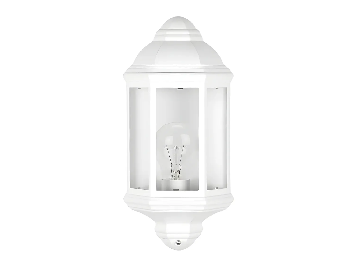 AKUNADECOR Aplique Para Jardin En Aluminio Modelo Shaula Ip 44, Blanco