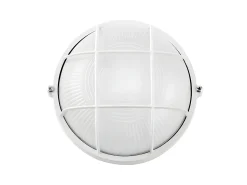 AKUNADECOR Iluminación Exterior^Aplique Redondo Apus En Aluminio Blanco