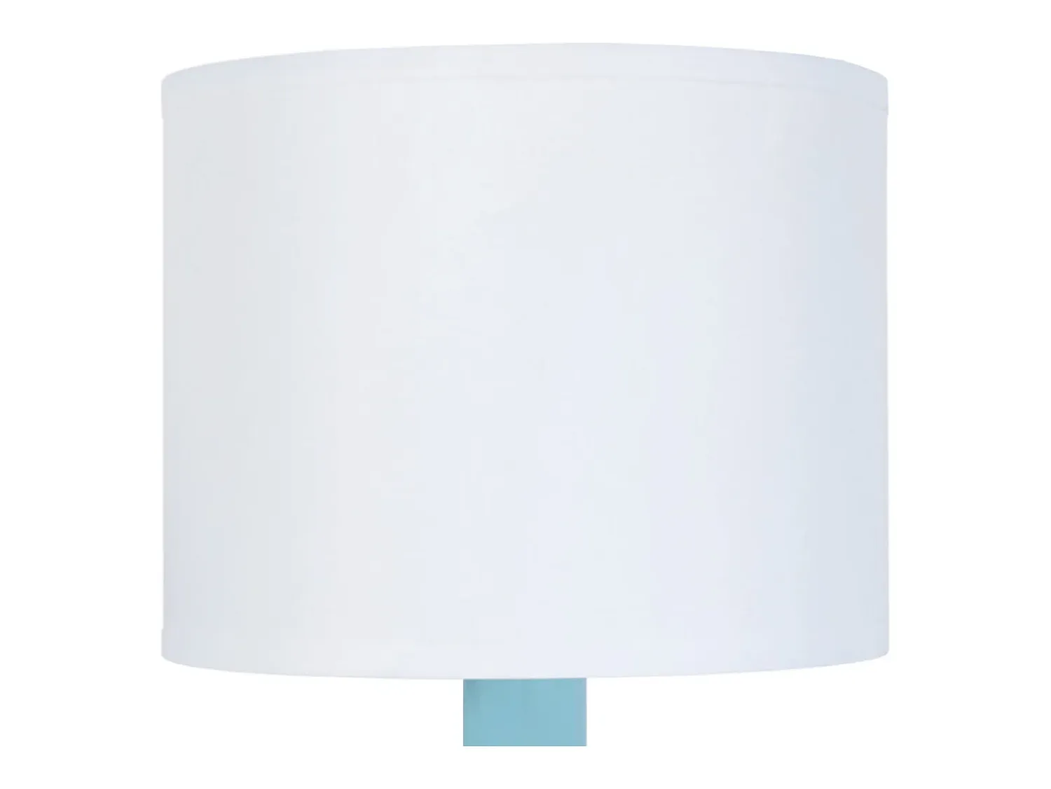TOSEL Aplique ,madera,Blanco , A22xD21xP 14cm Azul celeste