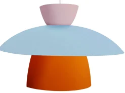 Aplique TOSEL ,madera,Naranja,A30xD24xP27,5cm