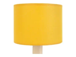 TOSEL Aplique Para Pared^Aplique ,madera,natural,A19,5xD 16,5xP13,5cm Amarillo