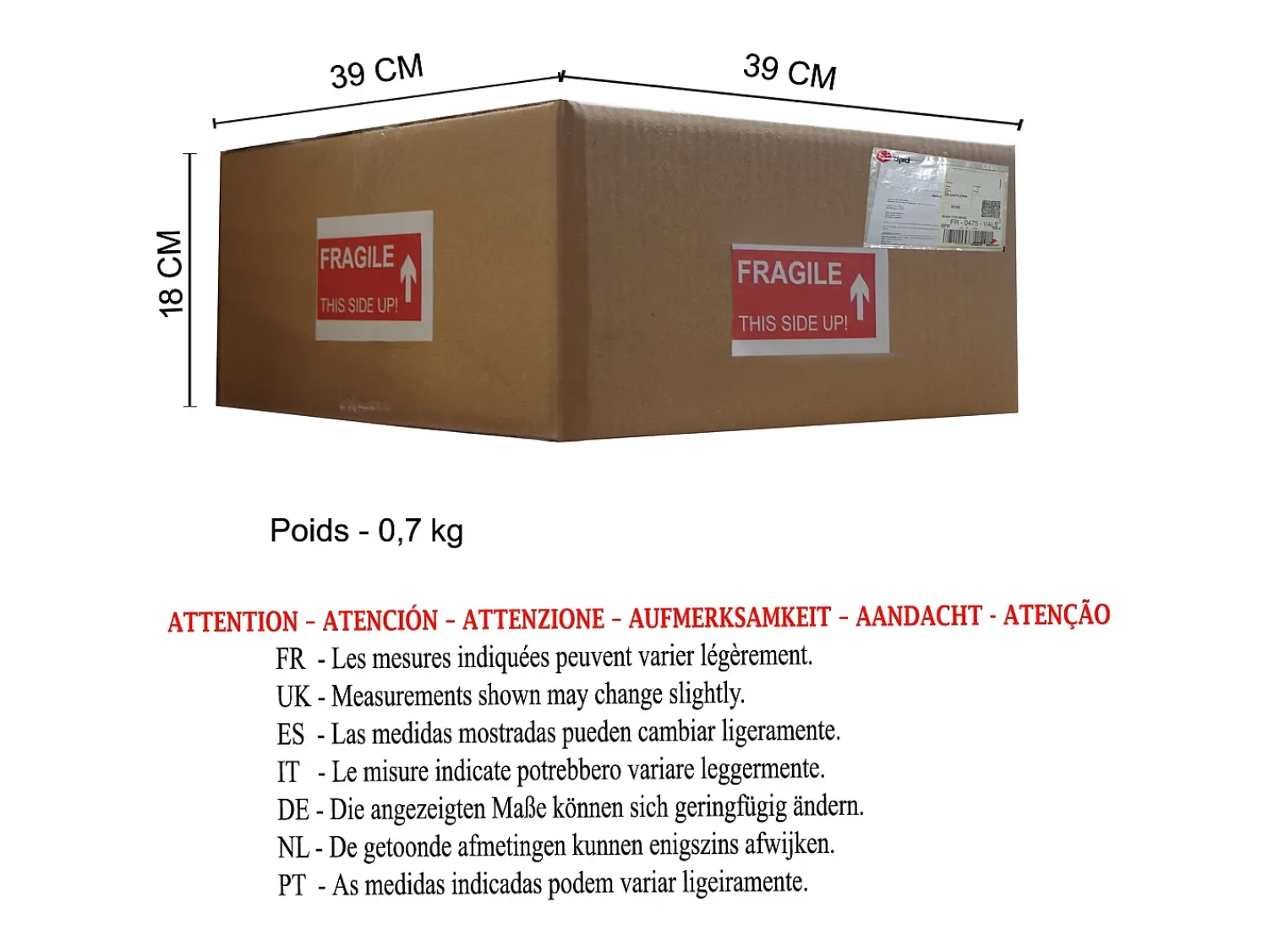 TOSEL Aplique Para Pared^Aplique ,metal, ,A8xD22xP22cm Blanco