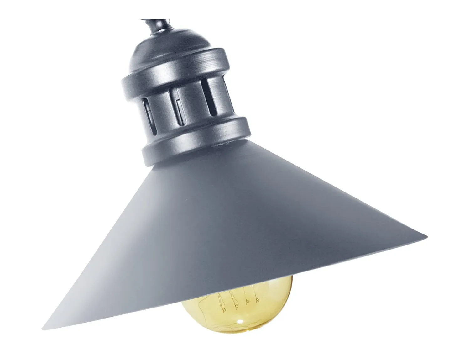 TOSEL Aplique ,metal,Aluminio ,A19xD20xP37cm Plateado