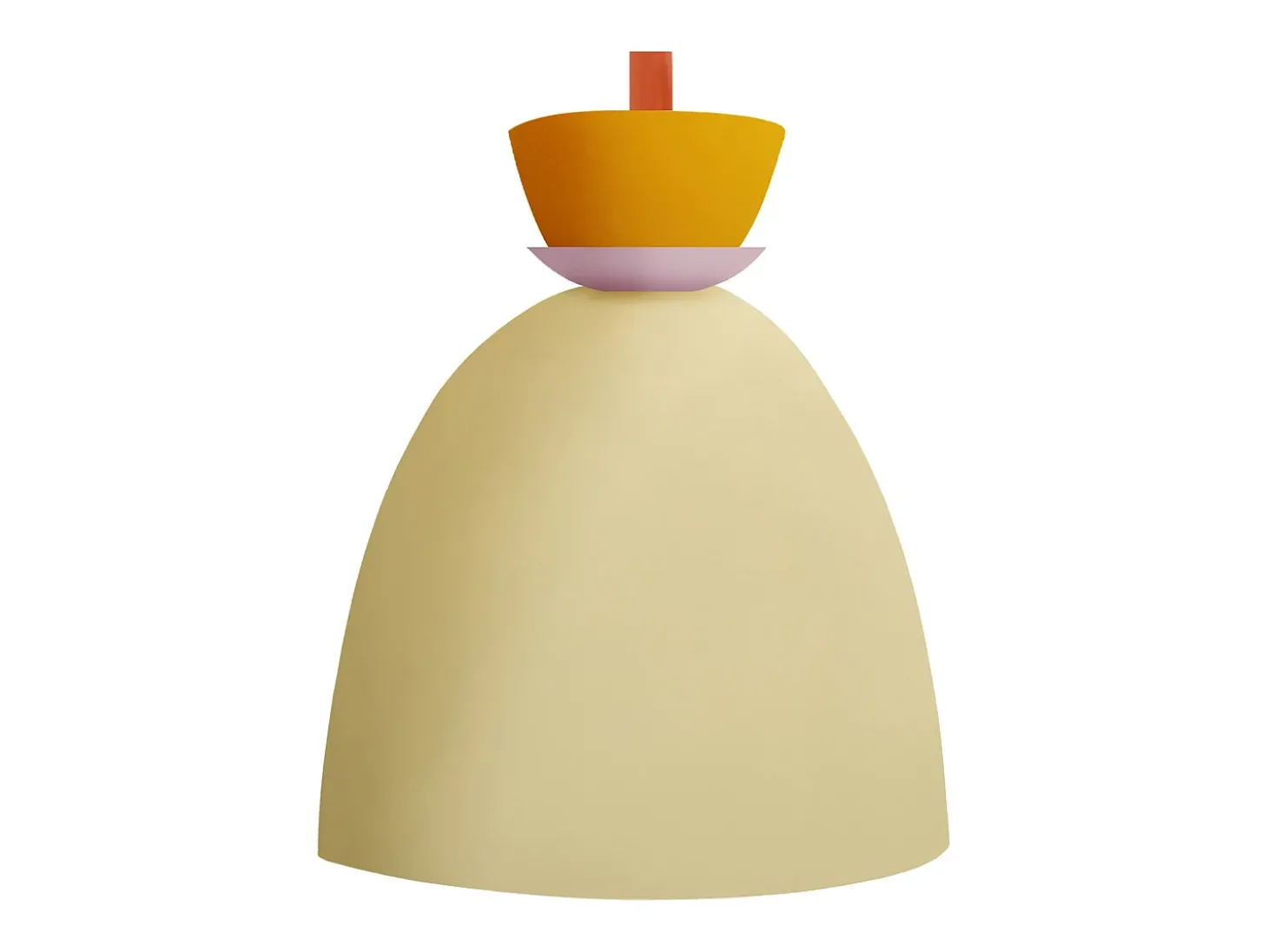 Aplique TOSEL ,metal,beige,A24xD14xP23,5cm