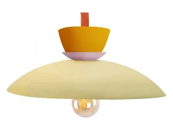 Aplique TOSEL ,metal,beige,A24xD23,5xP25cm