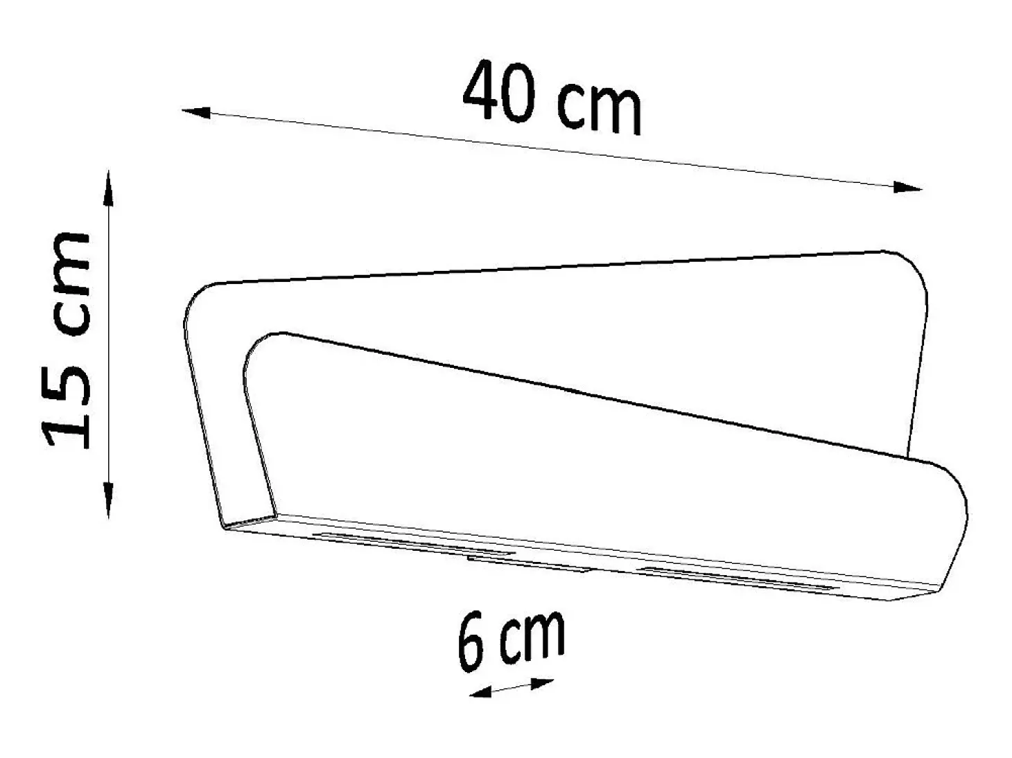 Applique Moderna Incasso Bianco G9 Lámpara de pared Flush Modern Blanco G9