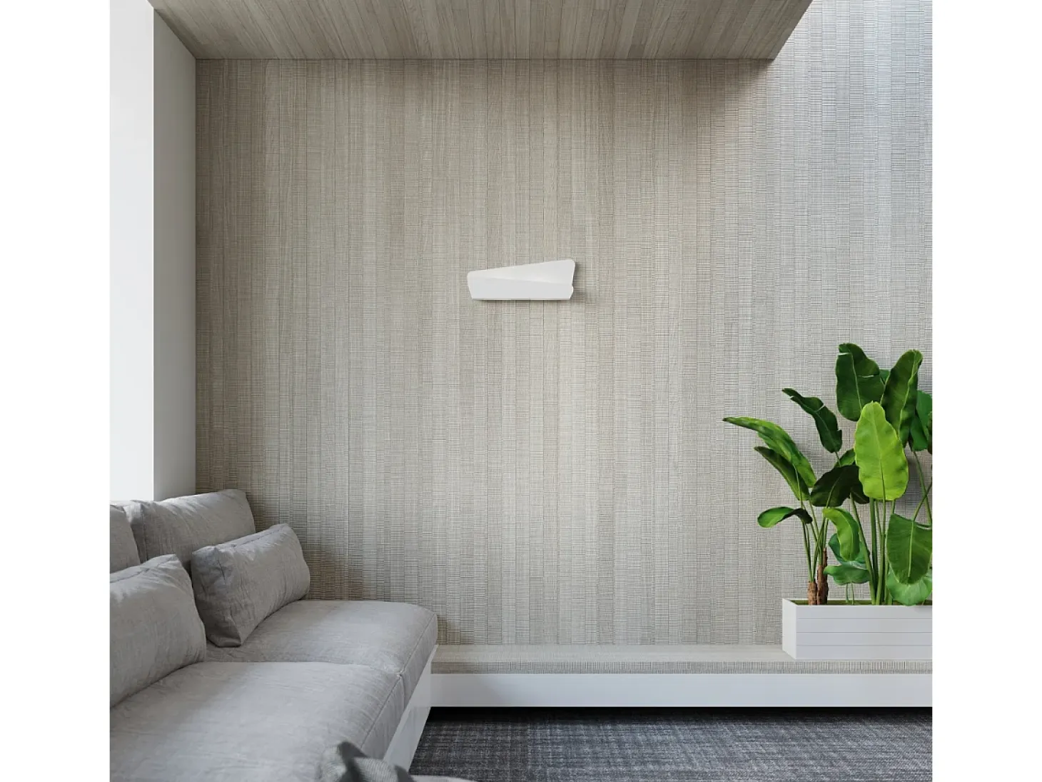 Applique Moderna Incasso Bianco G9 Lámpara de pared Flush Modern Blanco G9