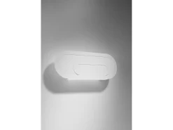 Sollux Lighting Aplique Para Pared^Applique Moderna Incasso Bianco G9 Lámpara de pared Flush Modern G9 Blanco