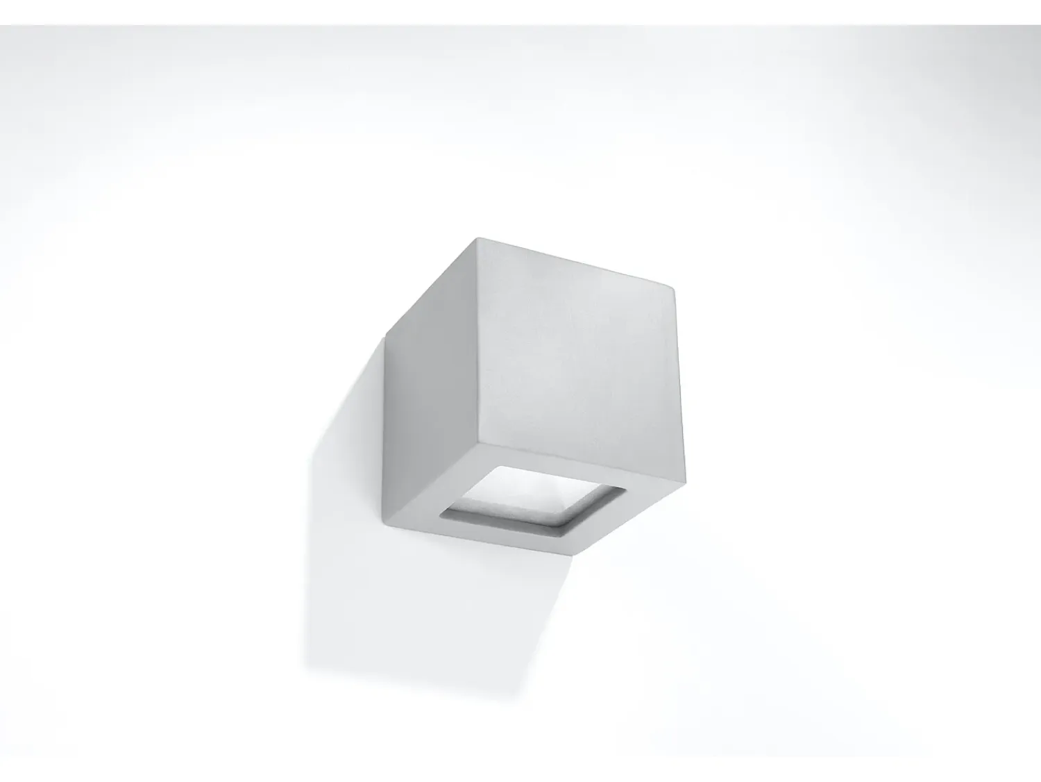 Sollux Lighting Aplique Para Pared^Applique Up & Down Grigio E27 Apliques Up & Down E27 Gris