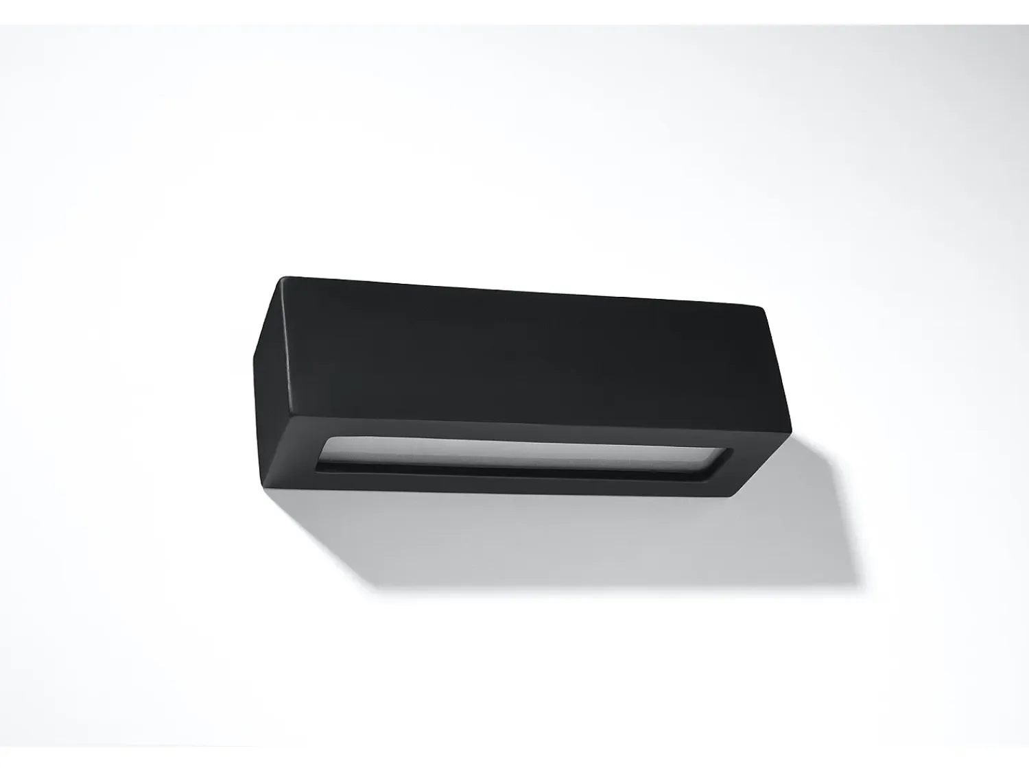 Outlet Sollux Lighting Applique Up & Down Nero E27 Apliques Up & Down E27 Negro