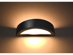 Sollux Lighting Aplique Para Pared^Applique Up & Down Nero E27 Apliques Up & Down E27 Negro