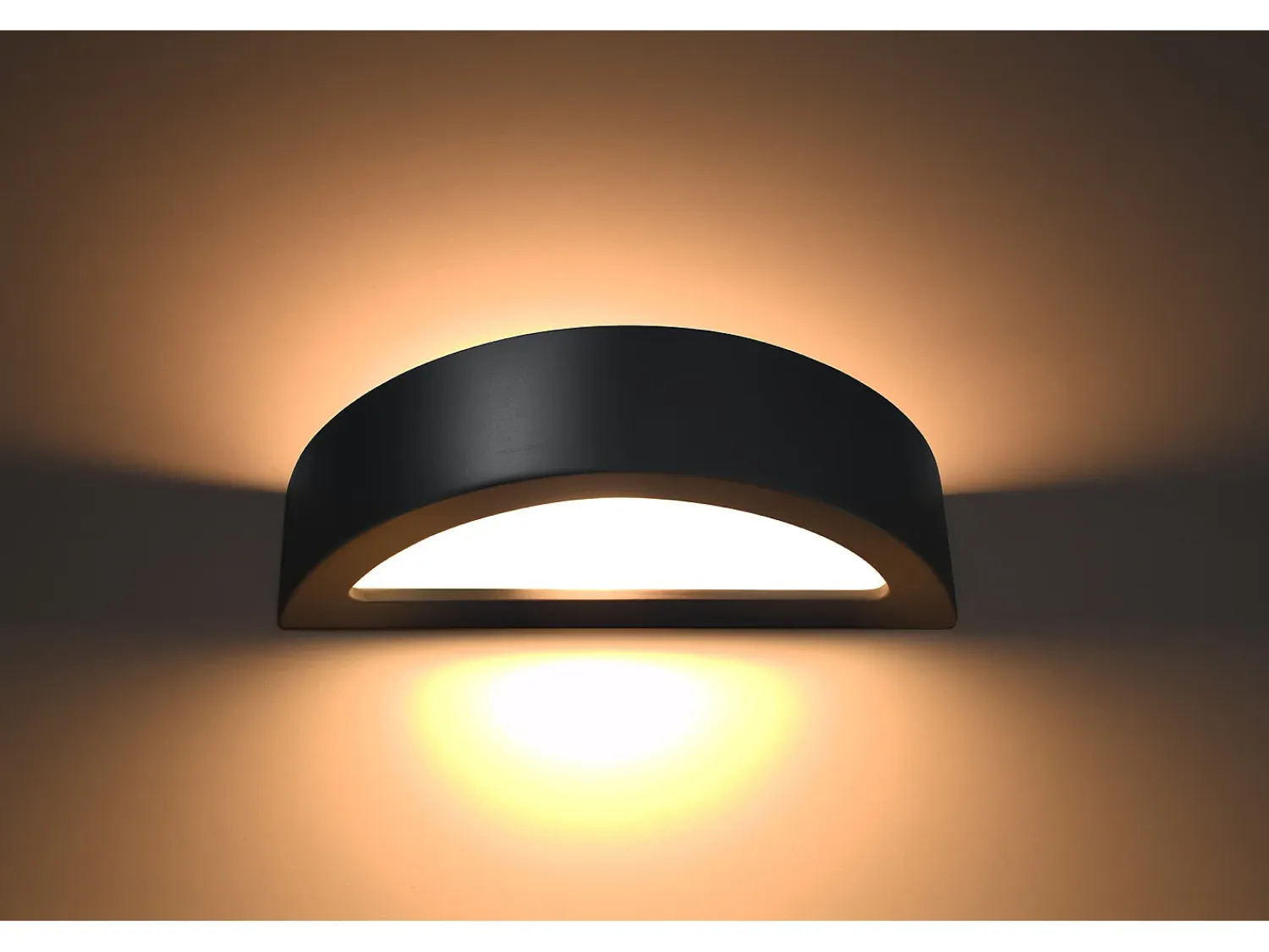 Sollux Lighting Aplique Para Pared^Applique Up & Down Nero E27 Apliques Up & Down E27 Negro