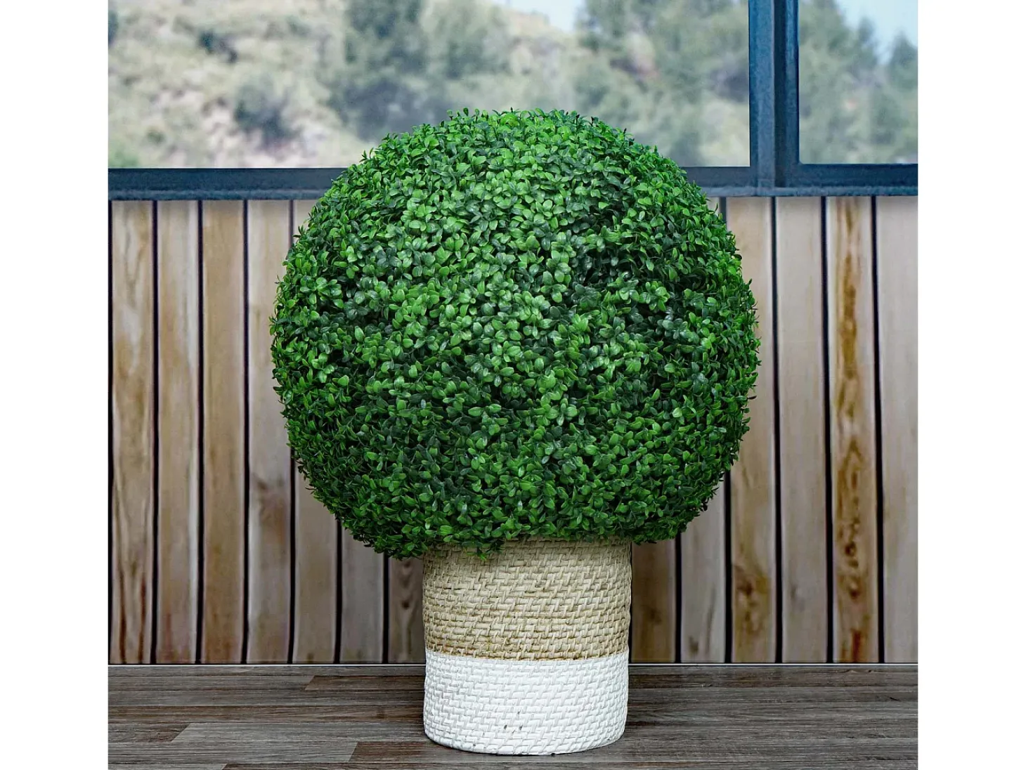 Arbusto artificial MCW-L77, verde