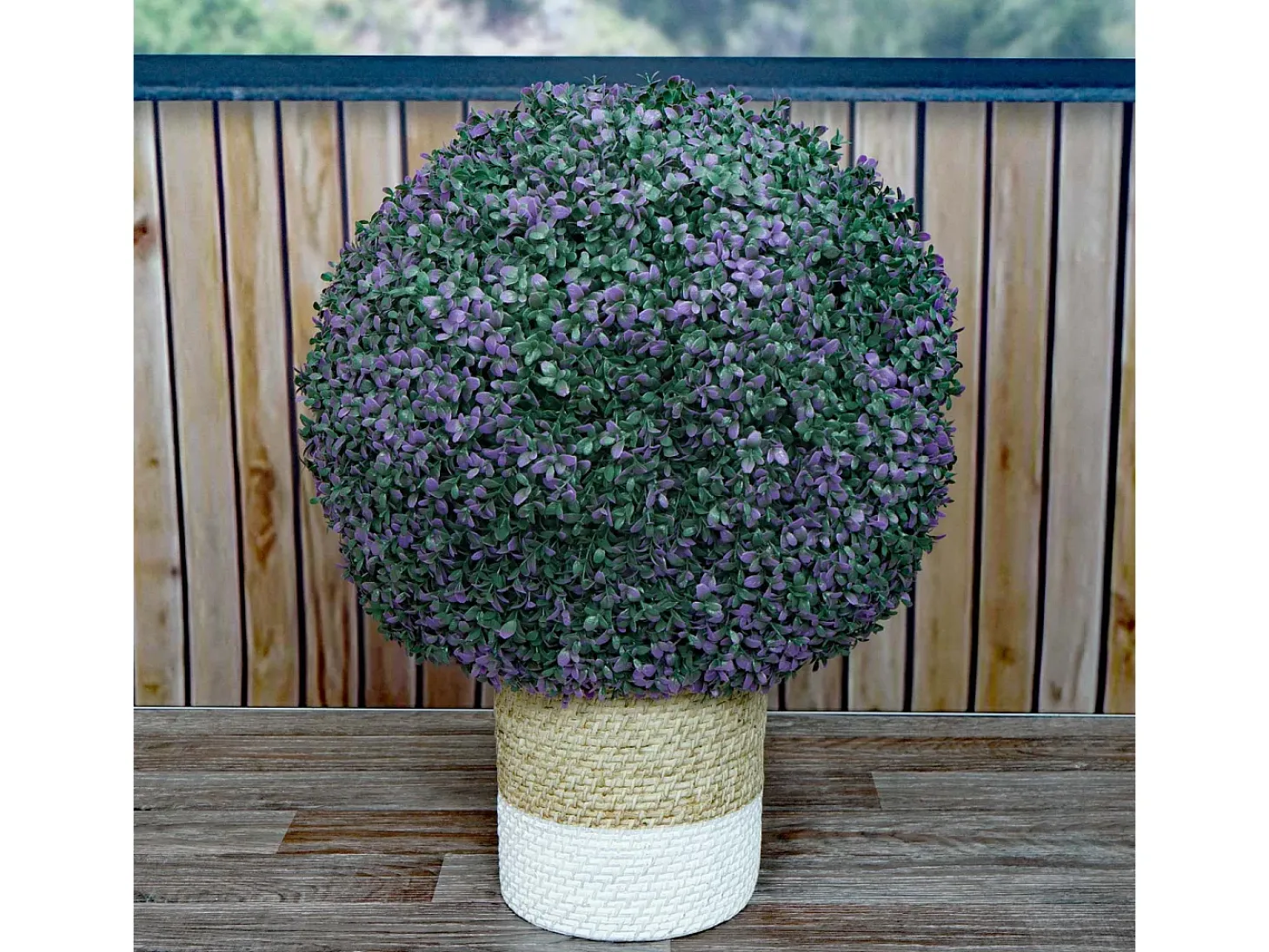 Arbusto artificial MCW-L77, morado