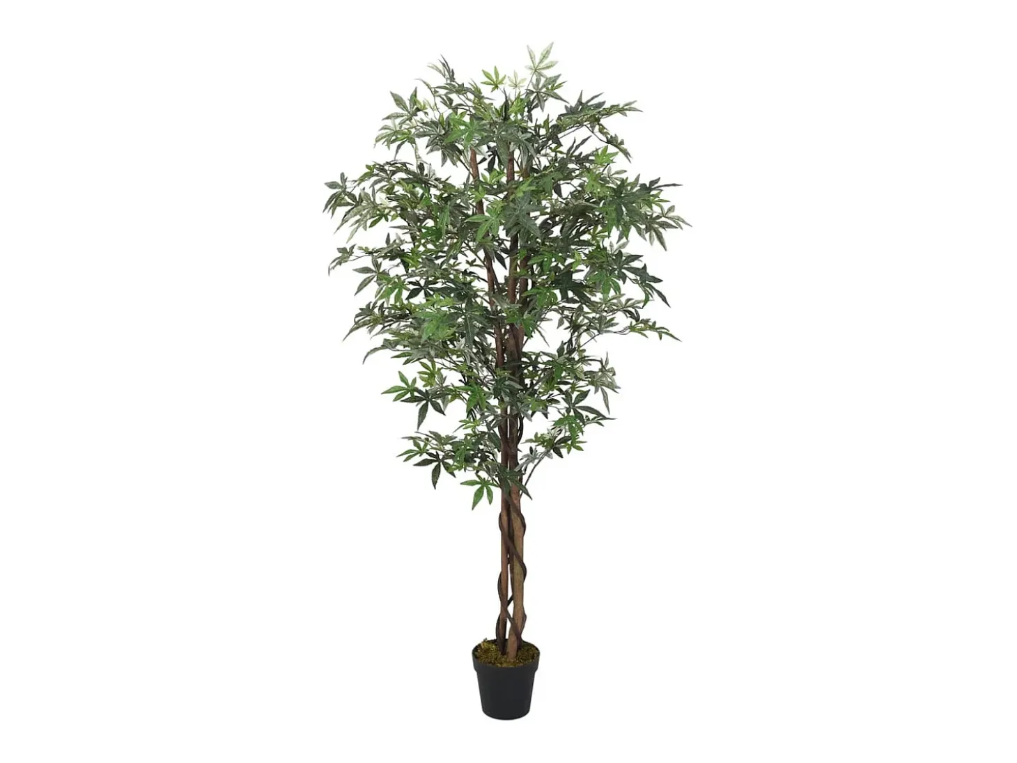 Arce artificial 504 hojas 150 cm verde