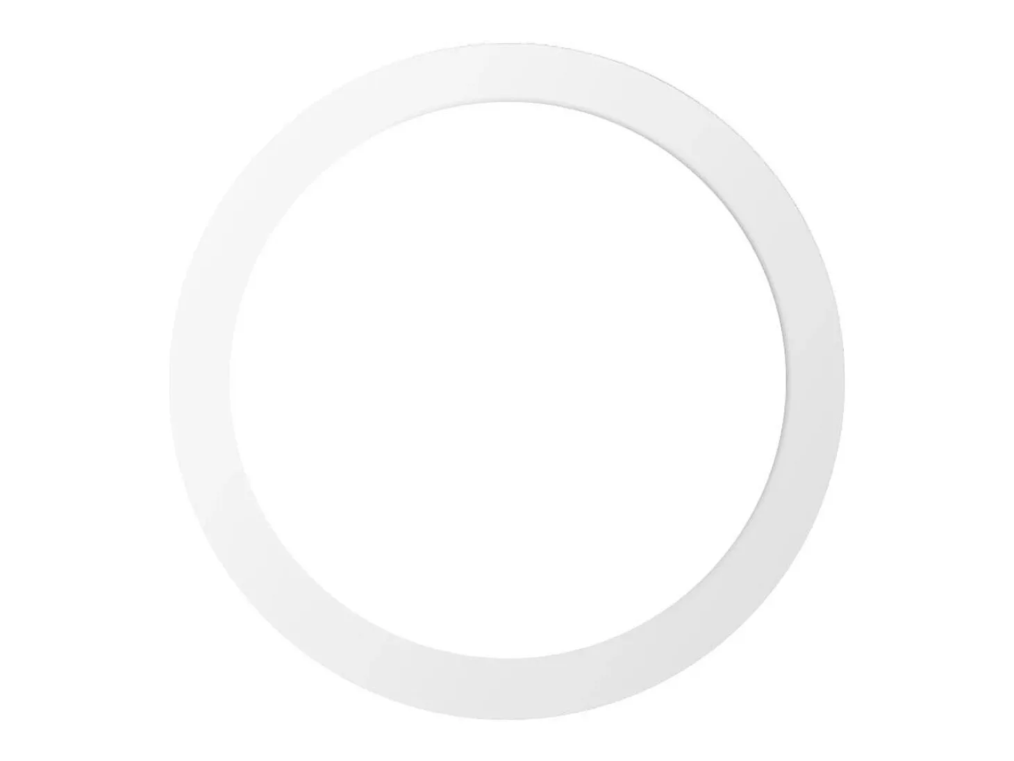 Aro Supletorio Cubre Hueco para Downlight Ø206-255mm Blanco